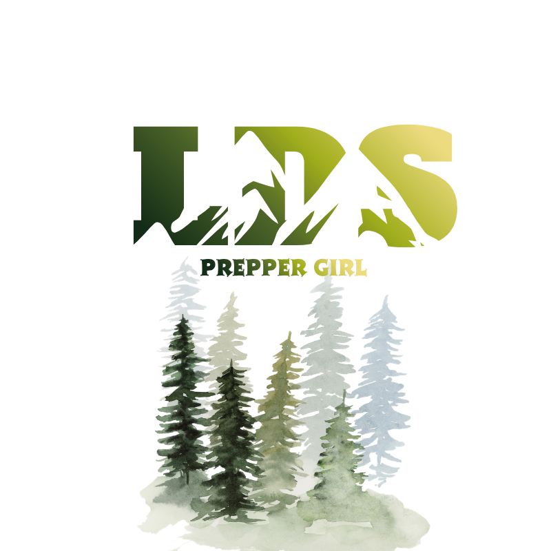 lds prepper girl logo